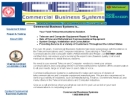 Commercial Business Systems, Inc