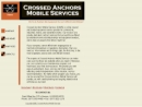 CROSSED ANCHORS MOBILE SERVICES