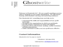 GHOSTWRITE, LLC