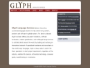 GLYPH LANGUAGE SERVICES, INC.