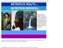 METROPLEX HEALTH & NTRTN SVCS