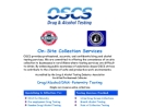 ON-SITE COLLECTION SERVICES DRUG & ALCOHOL TESTING