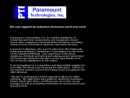 PARAMOUNT TECHNOLOGIES INCORPORATED