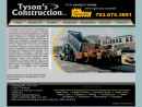 TYSON'S CONSTRUCTION, LLC