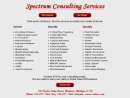 SPECTRUM CONSULTING SERVICES, LLC